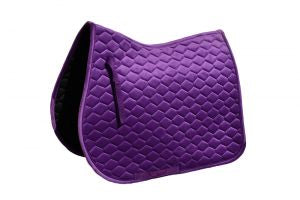 Rhinegold Velvet Hexagon GP Saddle Pad