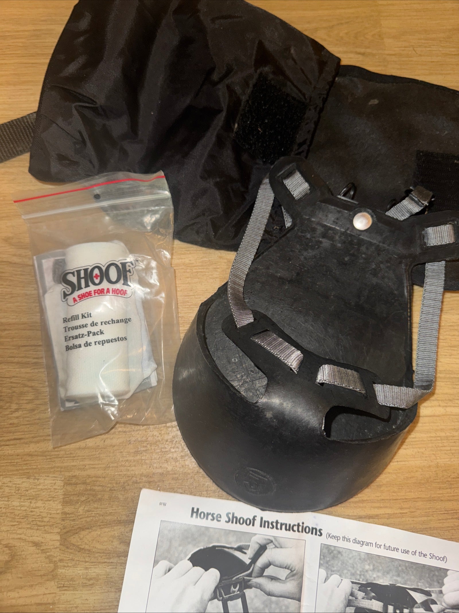 Shoof Poultice Horse Boot - Size 3 NEW