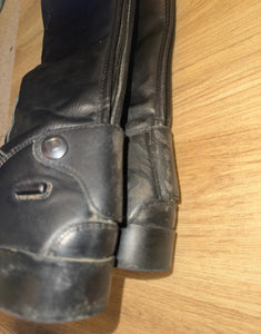 Dublin Long Leather Junior 1 Riding Boots - Free Postage