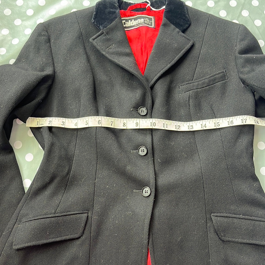 Caldene Hunting Wool Ladies Jacket Size 10