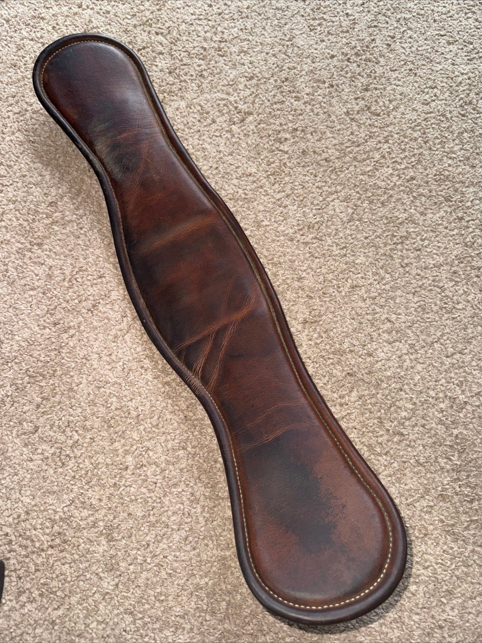 Butet Brown 20” Dressage Shaped Girth