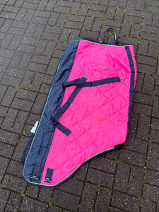 Masta Hot Pink & Navy 4’6 Stable Rug - Free Postage