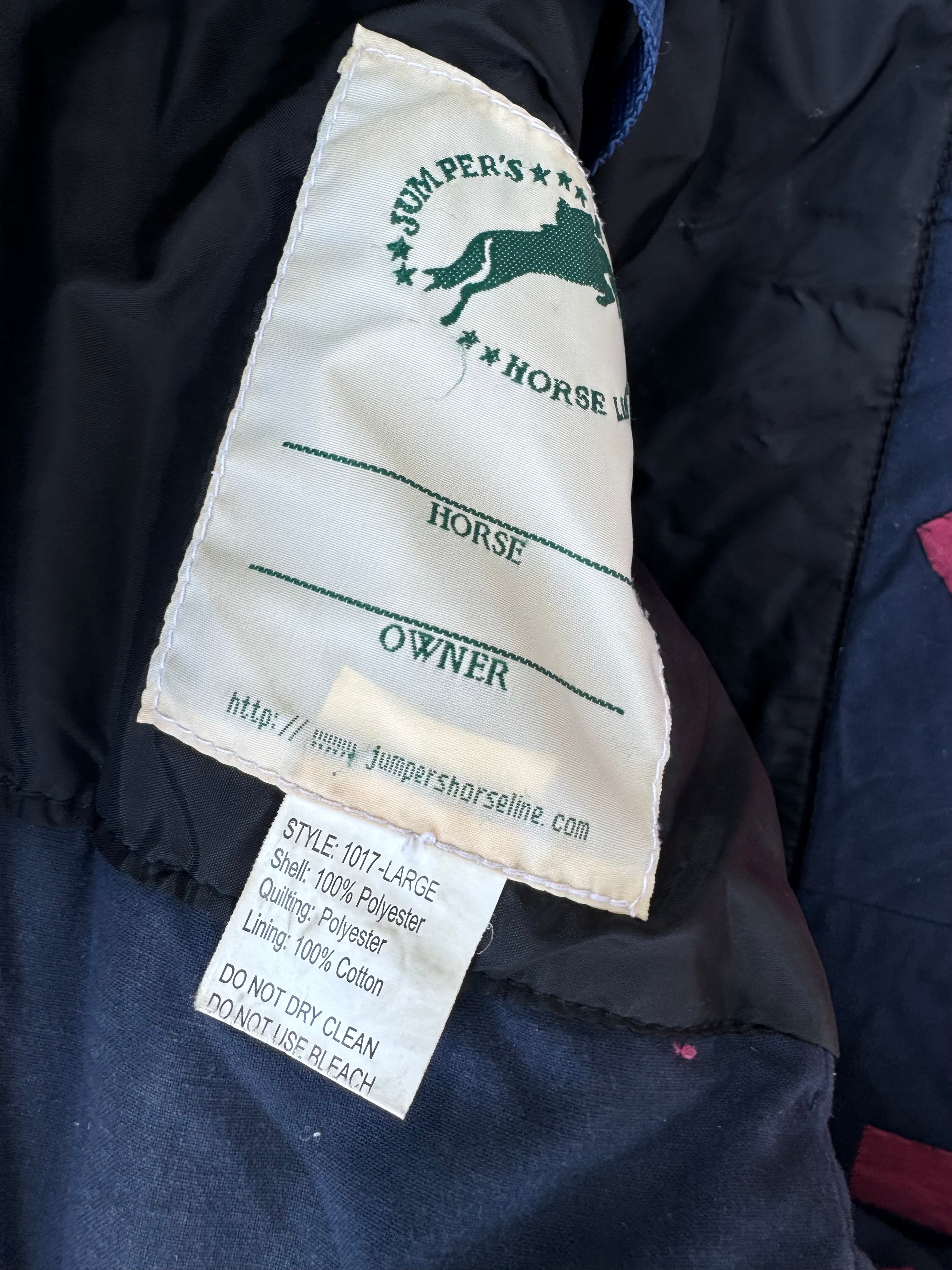 Jumpers Horse Line Size Large Turnout Neck D