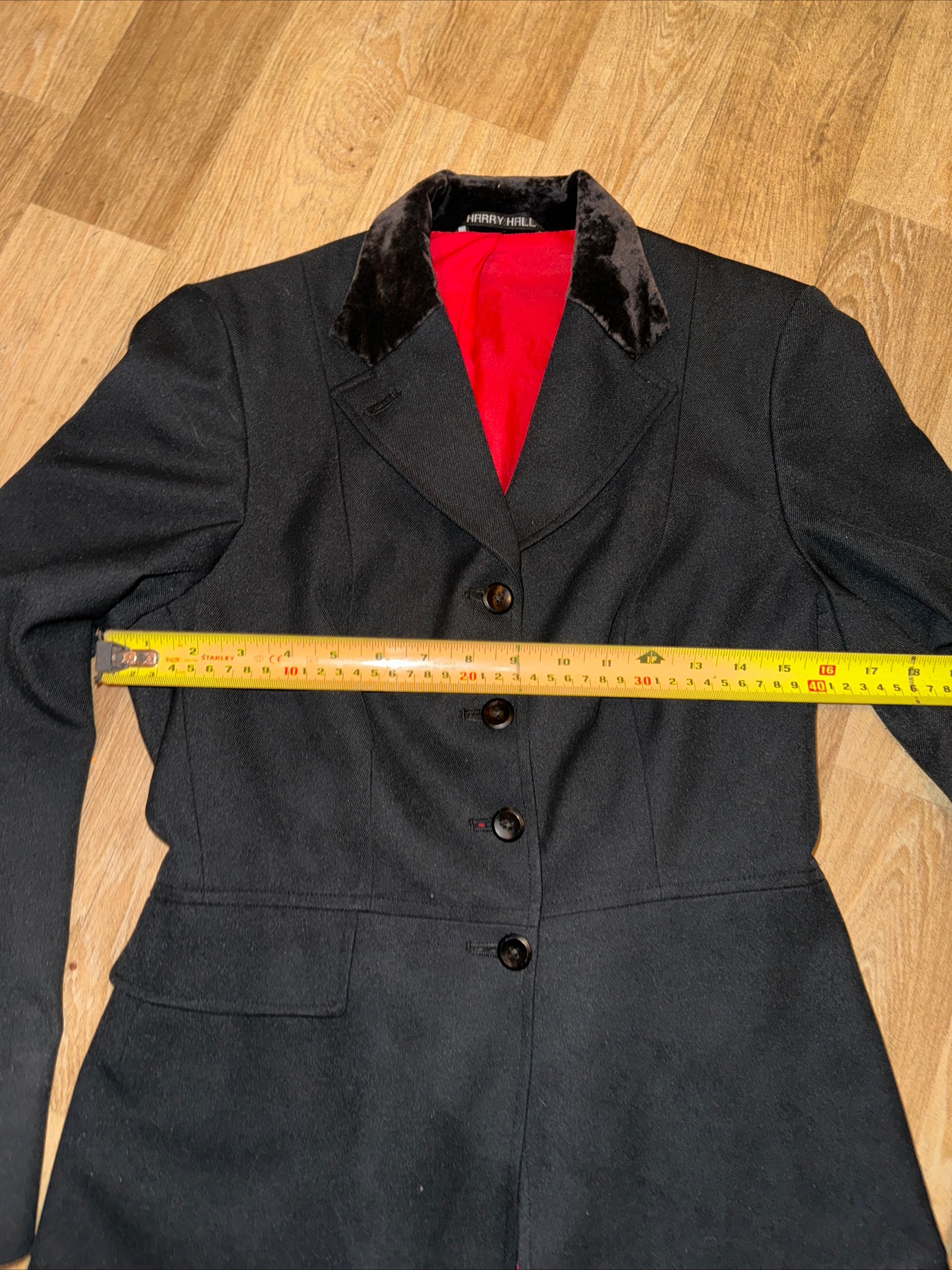 Harry Hall Black 32” Show Jacket