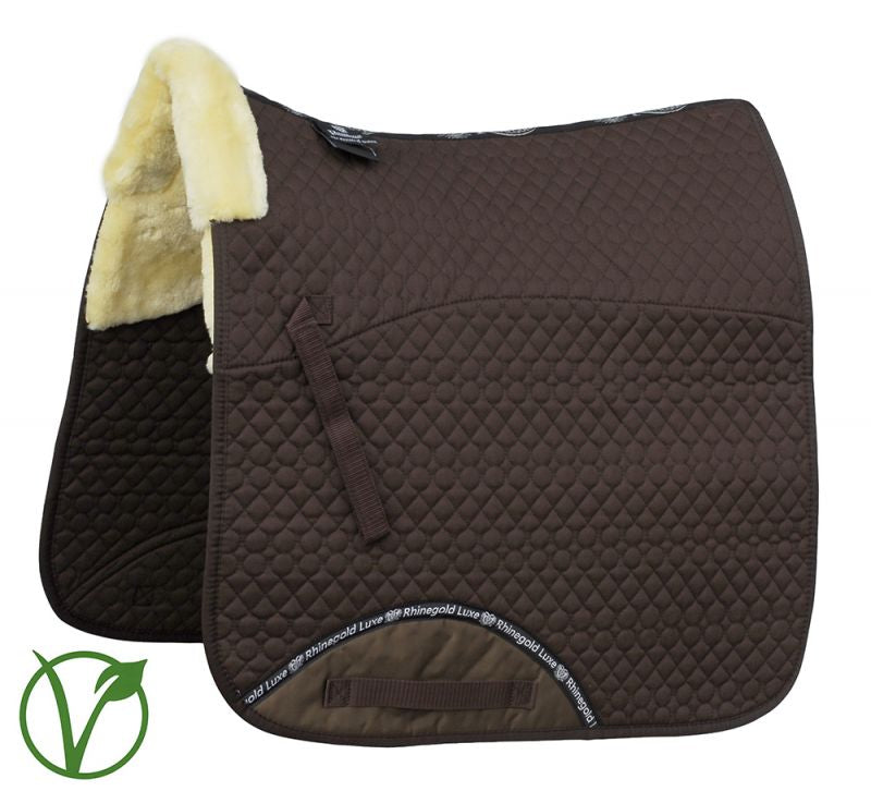 Rhinegold Faux Fur Luxe Dressage Pad