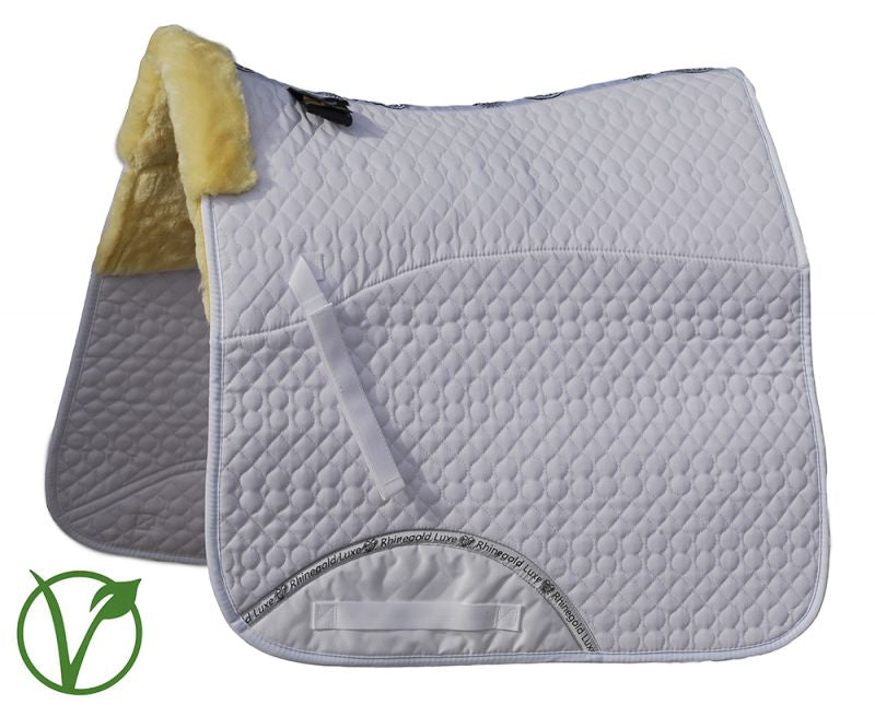 Rhinegold Luxe Fur Dressage Saddle Pad