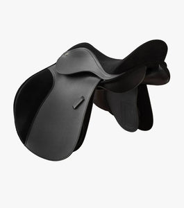 Premier Equine Synthetic Suede GP Saddle Brown