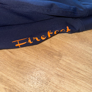 Firefoot Navy Orange Riding Tights  - Ladies 10