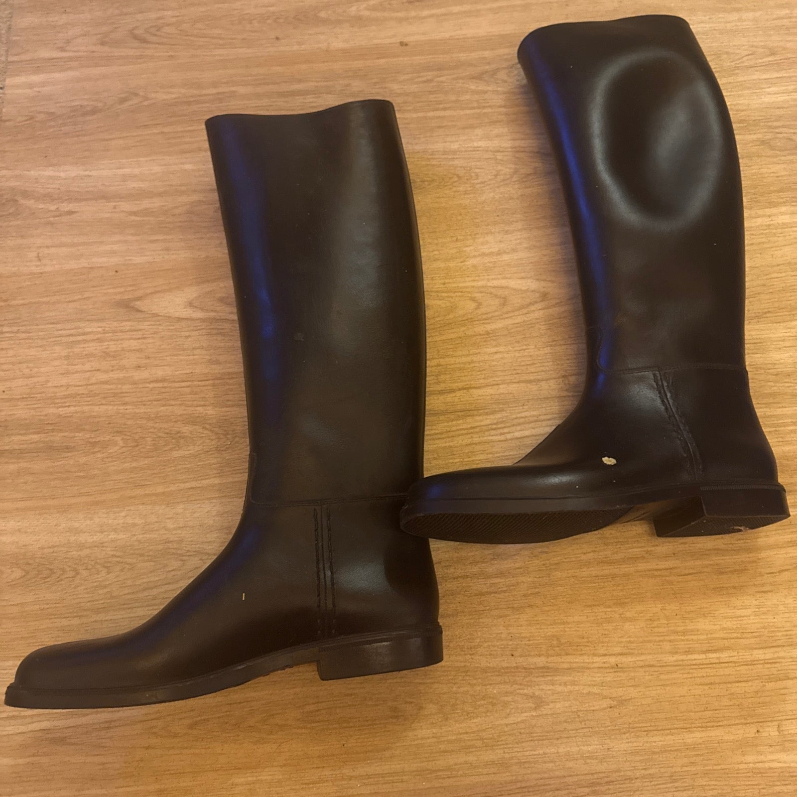 Romika Long Rubber Riding Boots 5 - Free Post