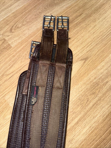 Hy Equestrian Brown 48” Elasticated Girth / Free Postage