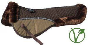 Rhinegold Luxe Fur Half Pad