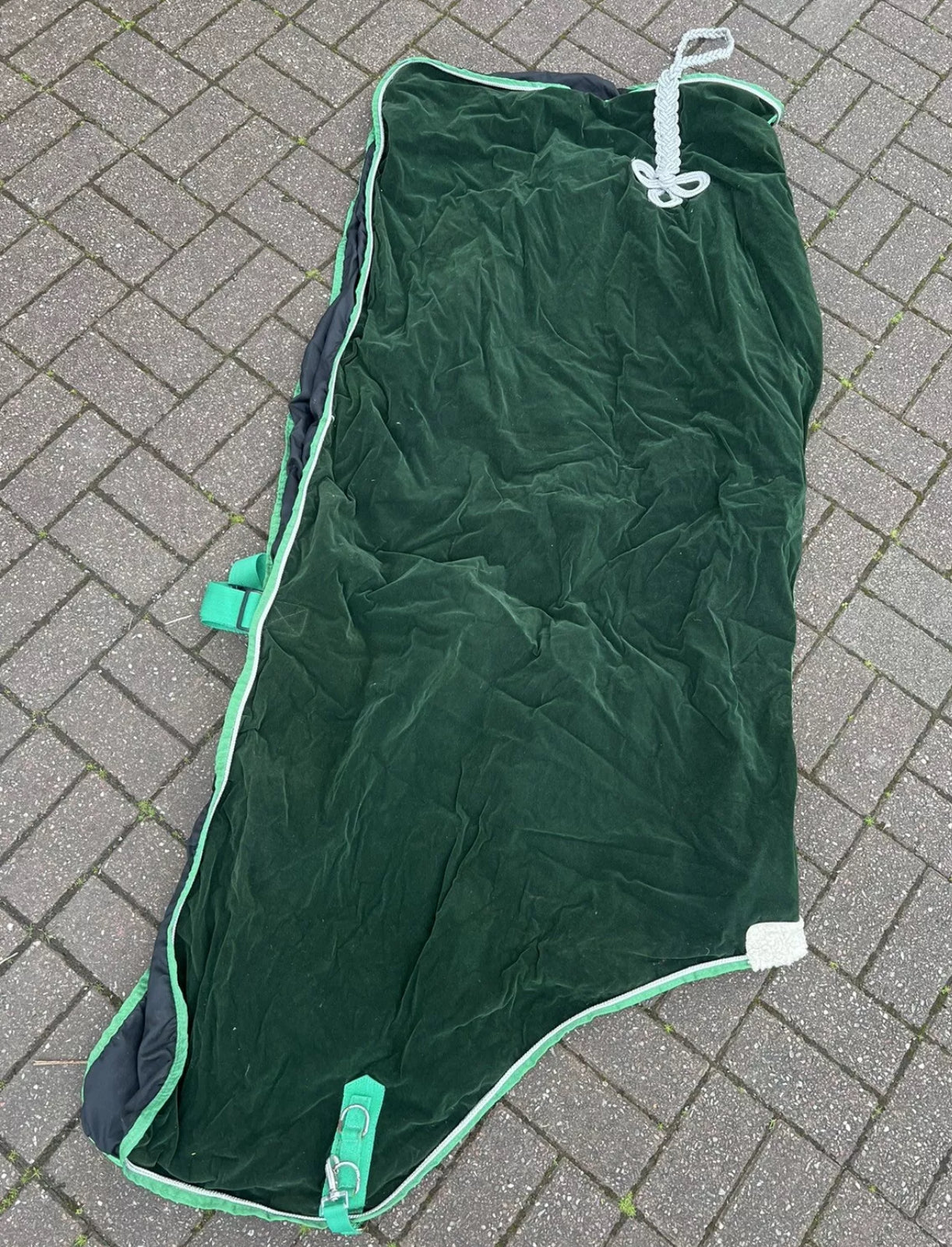 West Ireland Velvet Green 6’6 Show Rug - Travel Competition Sheet