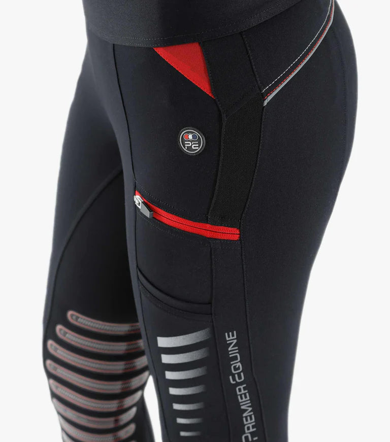 Adora Girls Gel Knee Pull On Riding Tights 7/8 yrs RRP £52