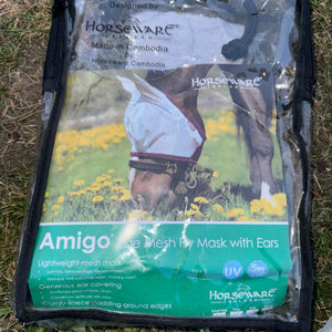 Amigo Cob Fine Mesh Fly Mask W/ Ears D