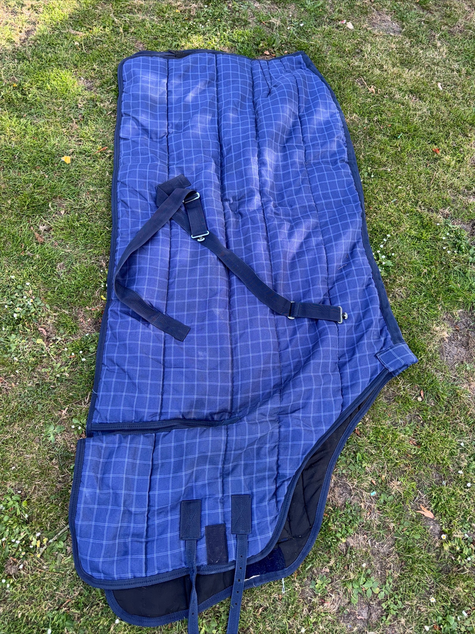 Blue Check Stable Rug 5’9 / Free Postage