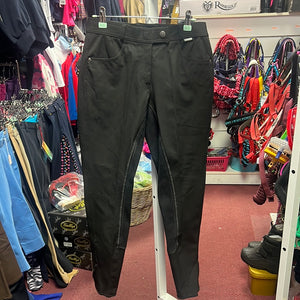 Hv Polo Black Breeches