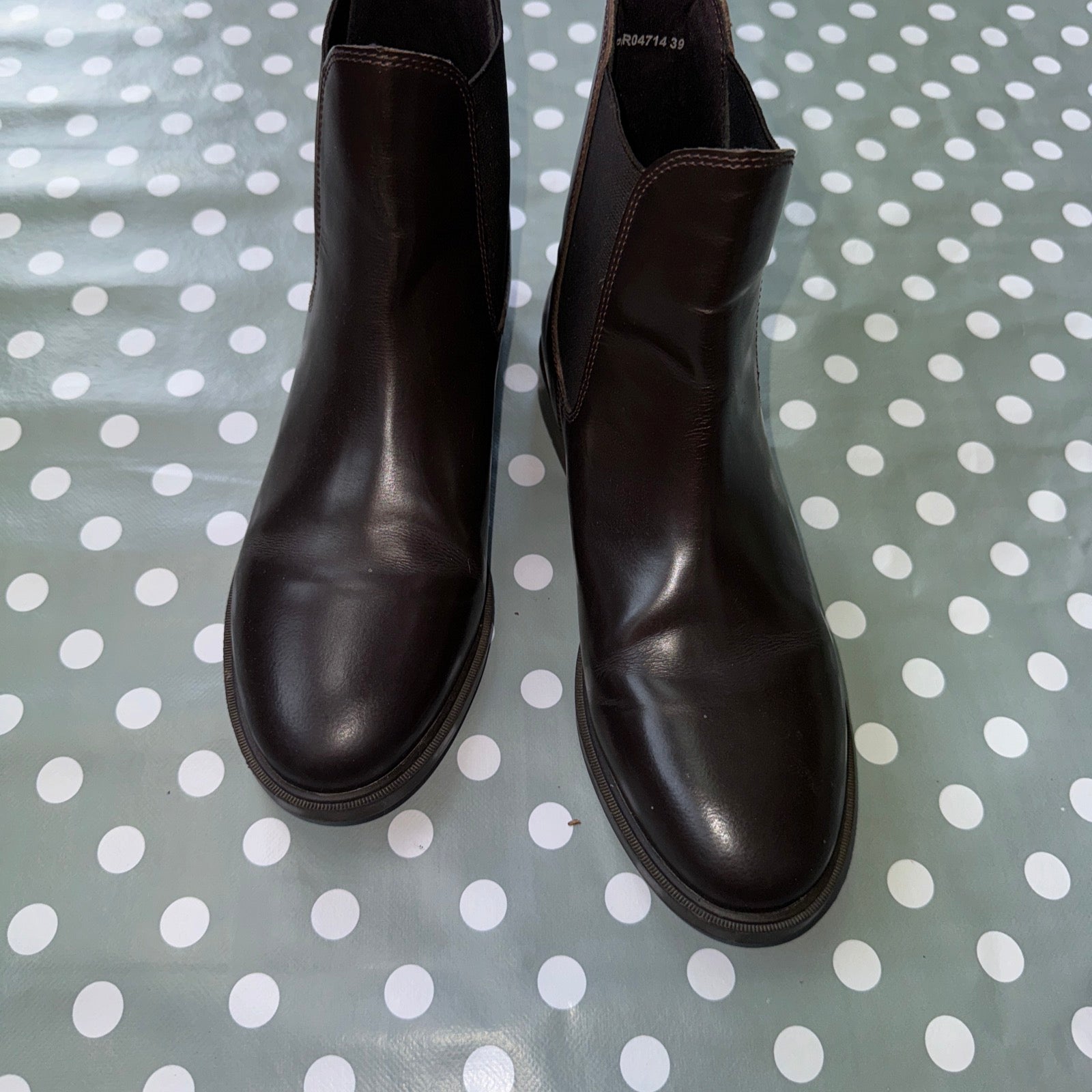 Brogini Brown Leather Size 6 Jodphur Boots - Free Postage