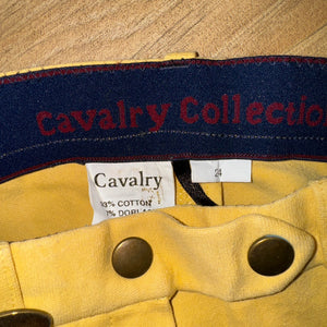 Calvery 24” Ladies Canary Suede Breeches