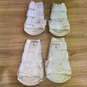 Equilibrium White Size Large Brushing Boots X 4 D