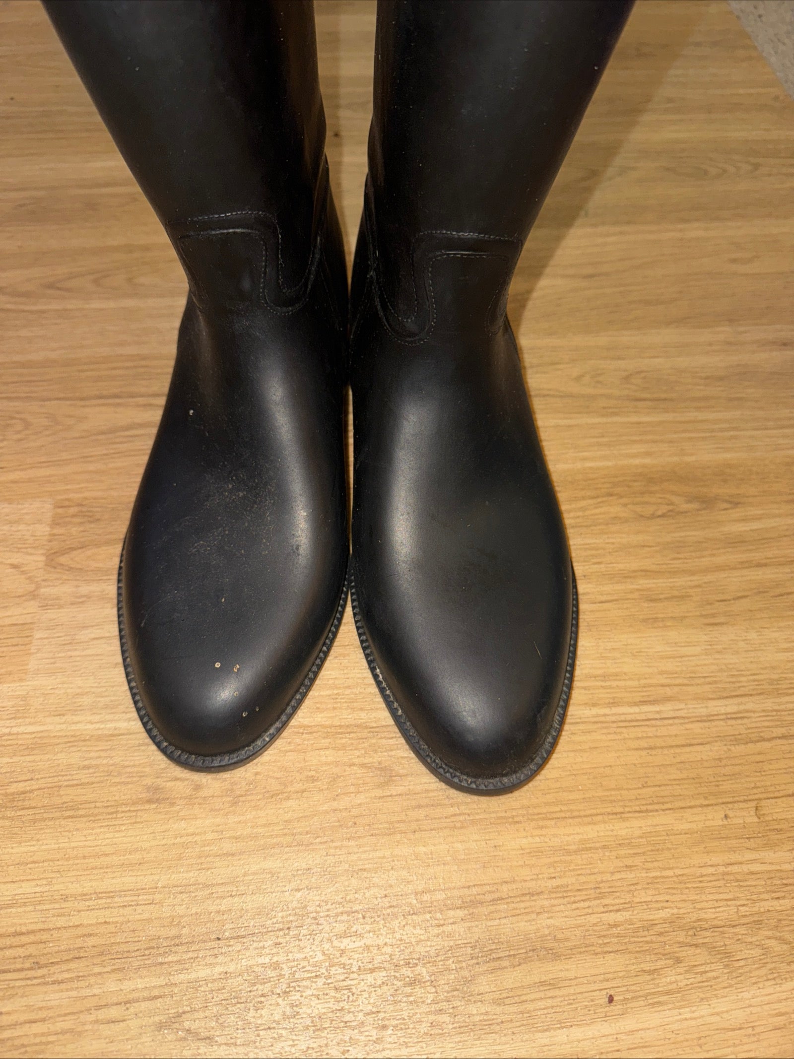 Stylo Long Rubber Horse Riding Boots - Size 7