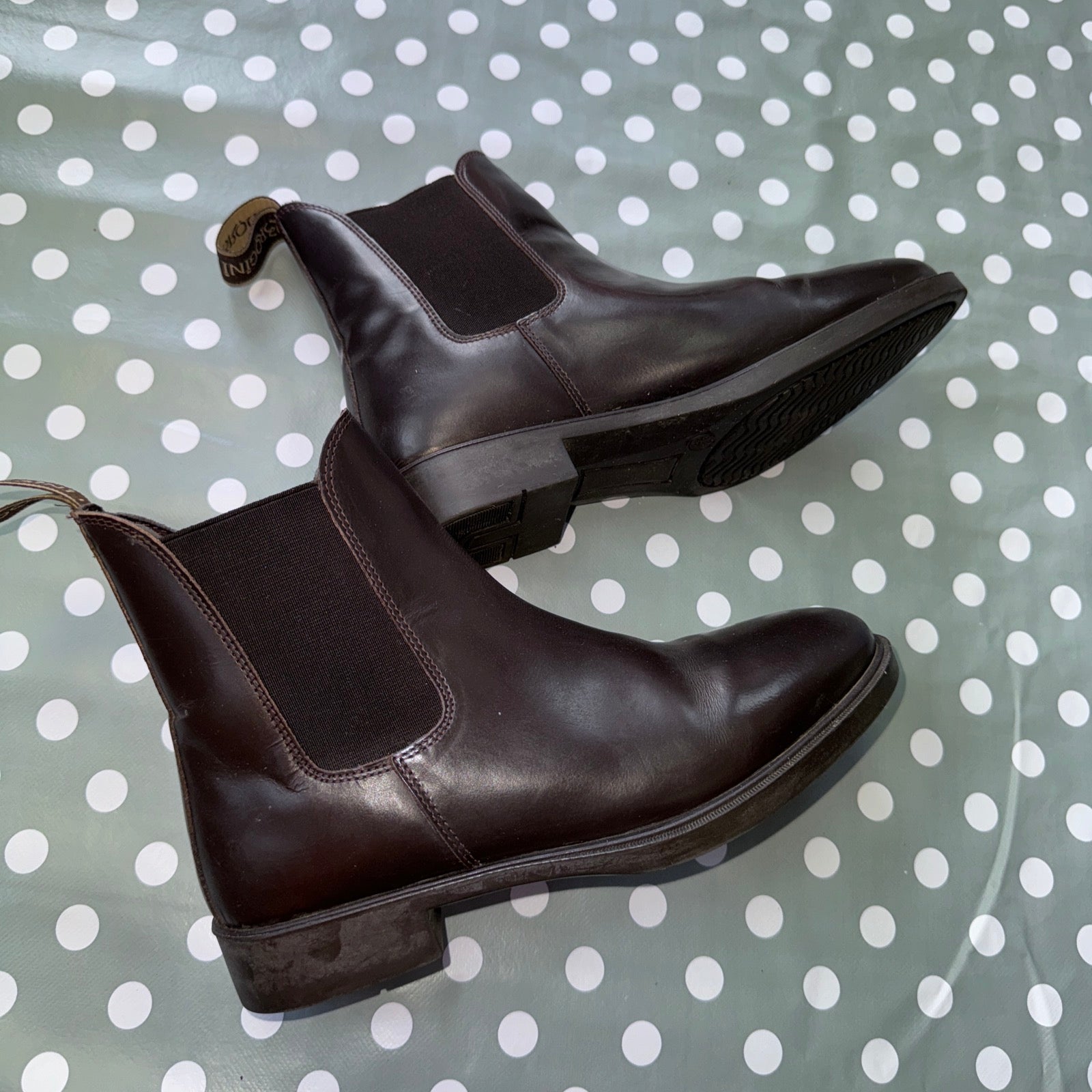 Brogini Brown Leather Size 6 Jodphur Boots - Free Postage