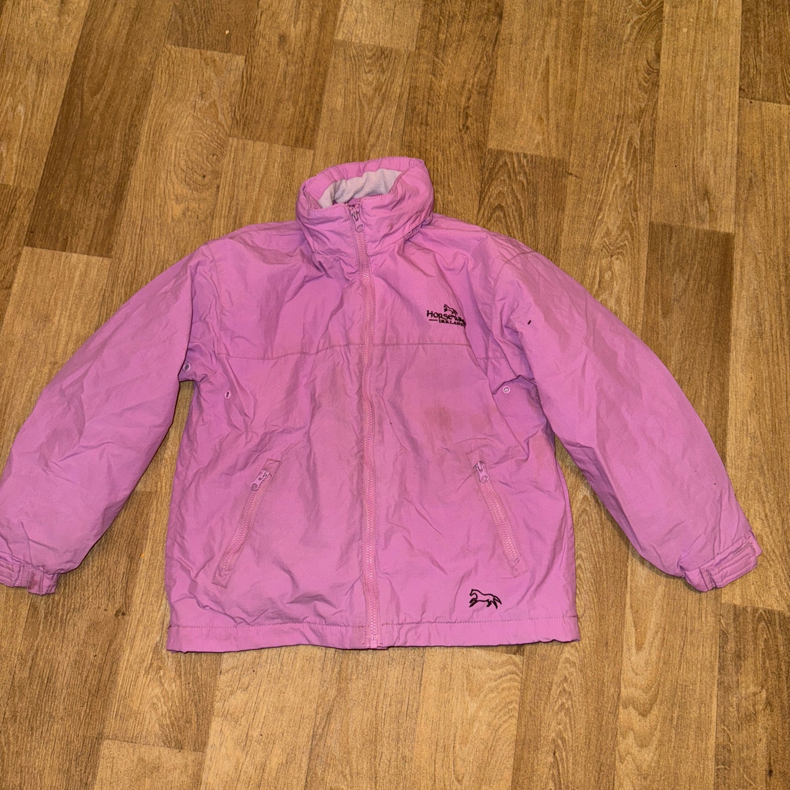 Horseware Ireland Light Purple 5/6yrs Riding Jacket Rain Showerproof