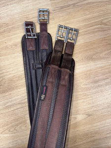 Hy Equestrian Brown 50” Elasticated Girth / Free Postage