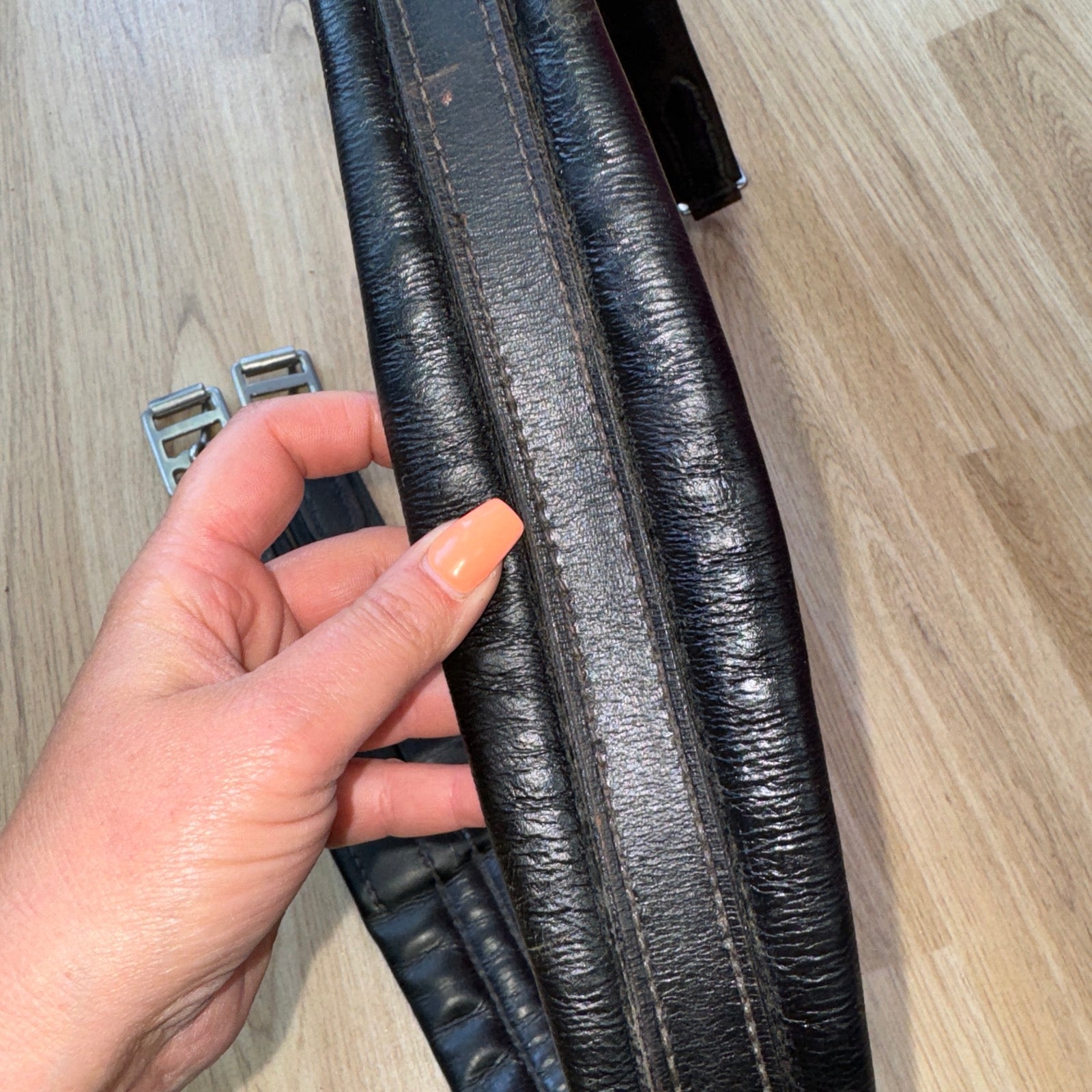 52” Black Elasticated Girth D - Free Post