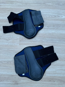 Pony Blue Brushing Boots - Free Post