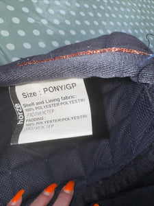 Horze Navy Pony Saddle Pad D - Free Postage