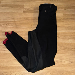 Euro Star Ribbed Full Suede Seat 24” Breeches