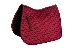 Rhinegold Velvet Hexagon GP Saddle Pad