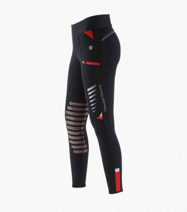 Adora Girls Gel Knee Pull On Riding Tights 7/8 yrs RRP £52