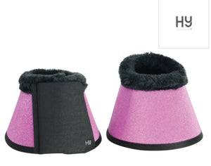 Hy impact Shimmer PINK over Reach Boots - PONY