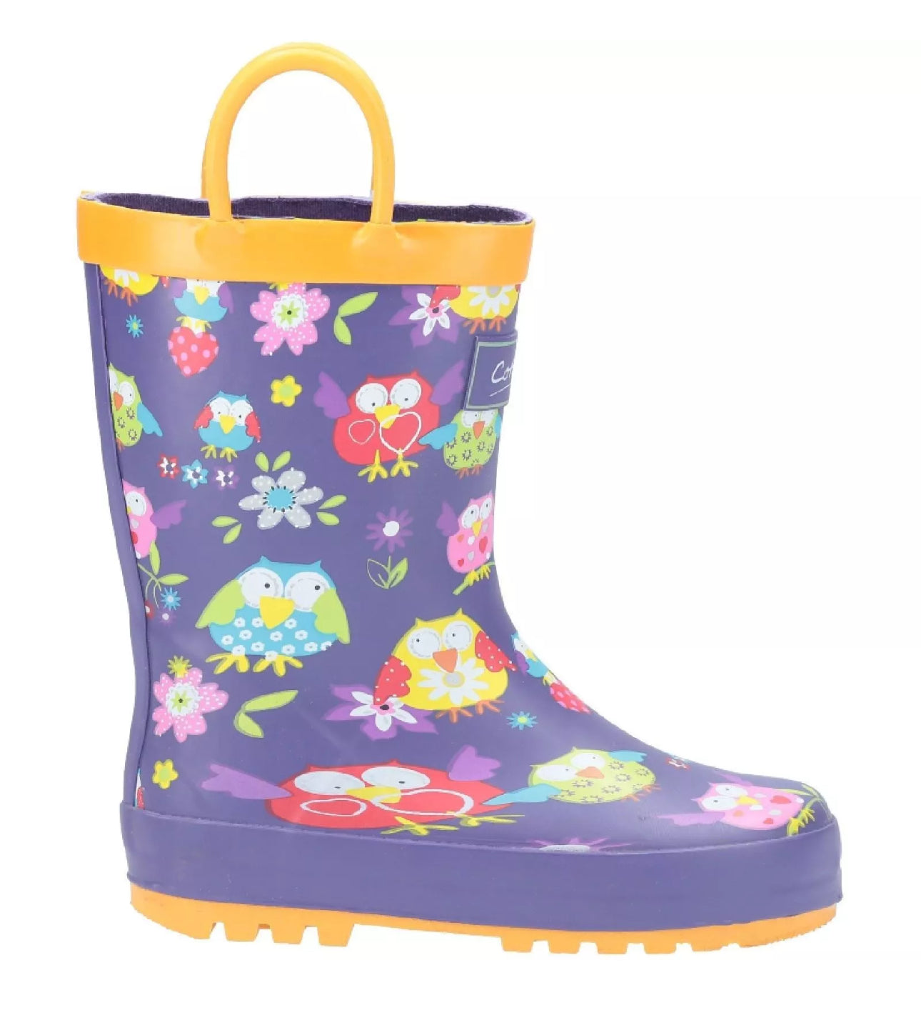 Cotswold Owl Puddle Boots - Wellies