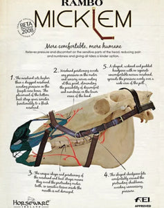Rambo Competition Micklem Bridle & Reins - Standard Horse - RRP £183.99