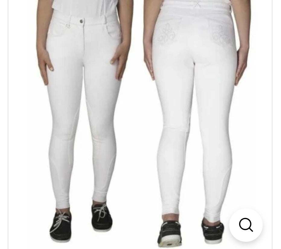 Toggi Marwari Ladies Denim Breeches Regular Size 32