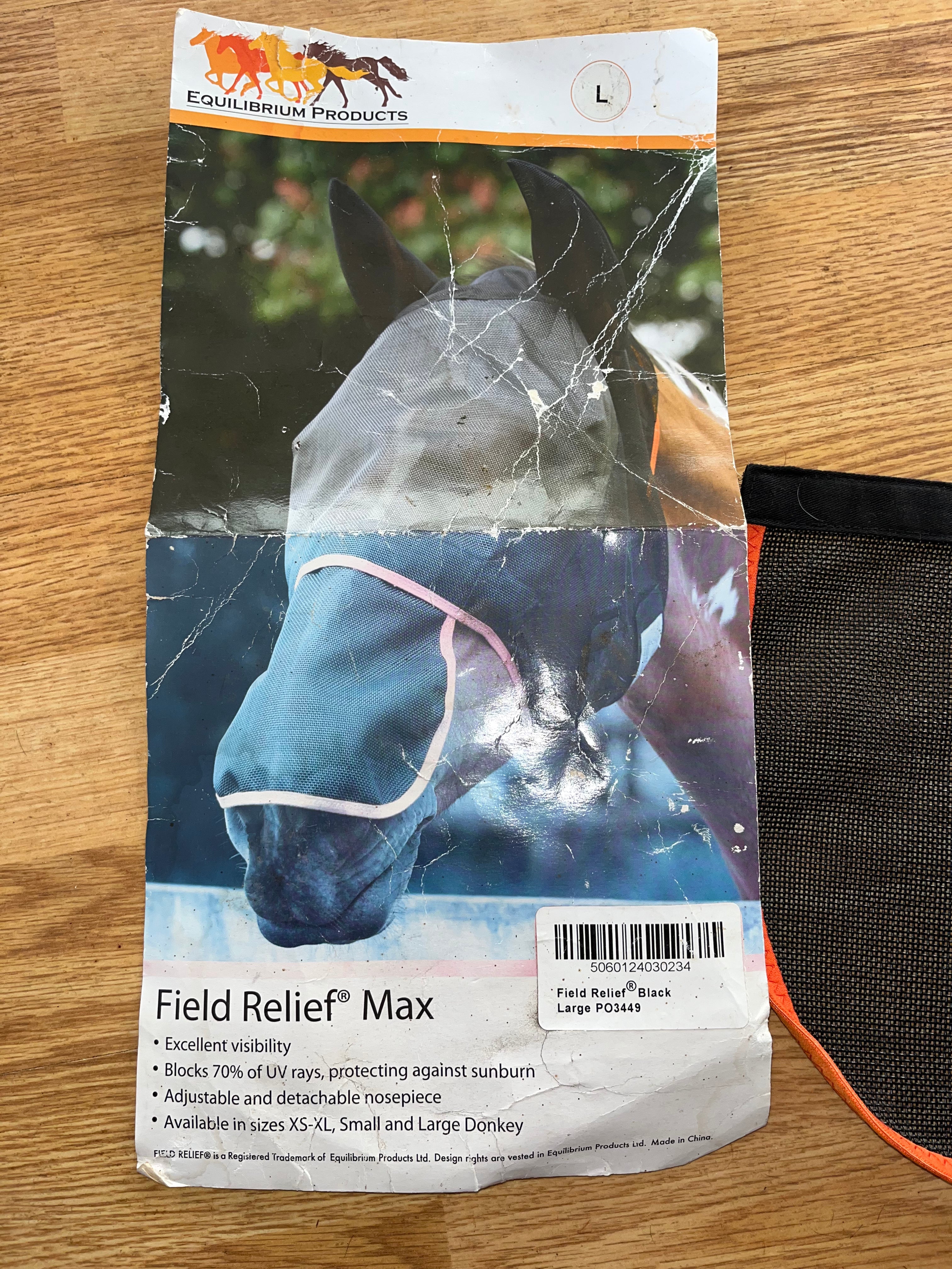 Equilibrium Field Relief Max Nose Net Large