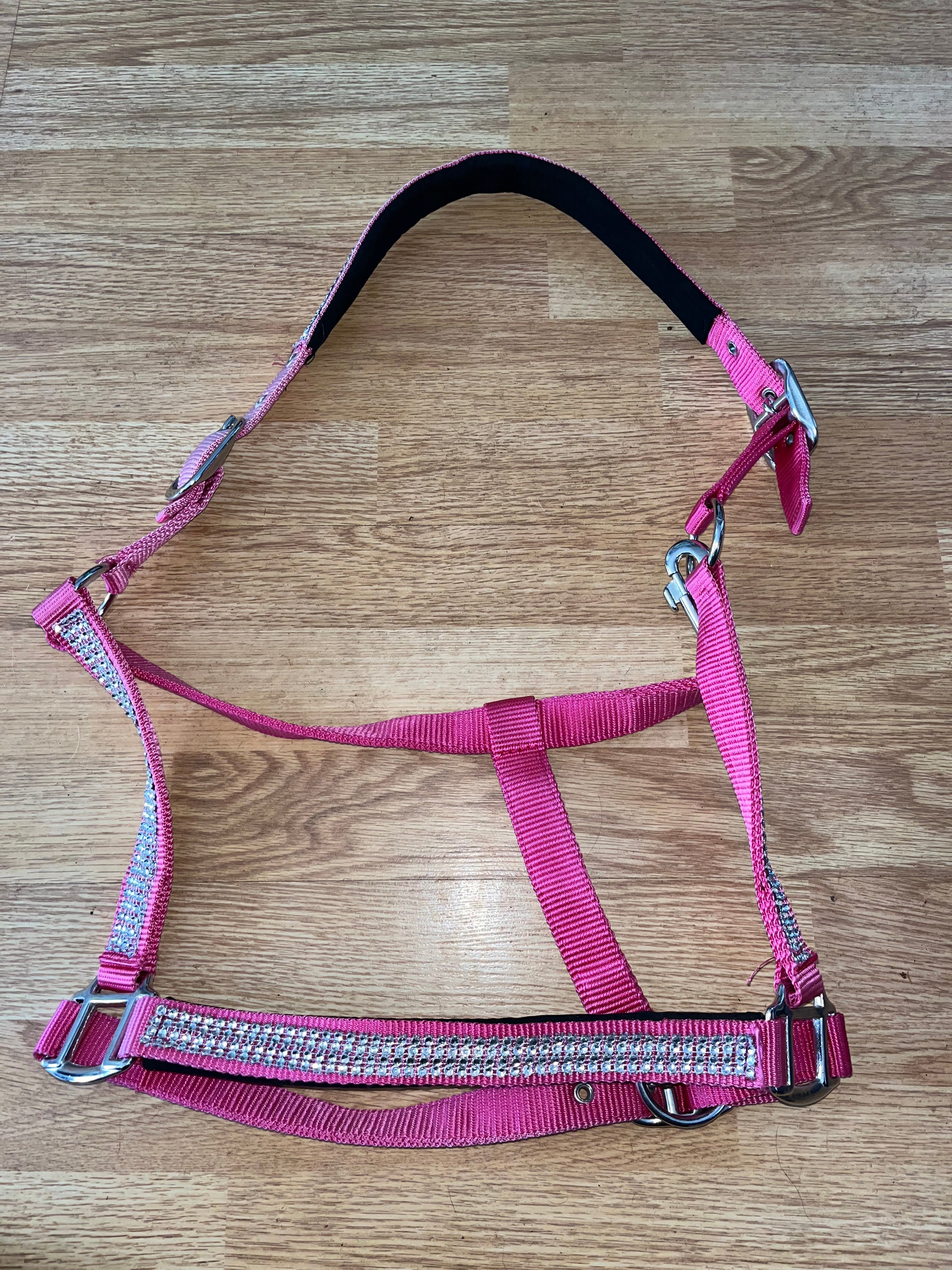 Pink Bling Headcollar Full