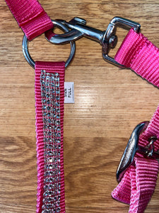 Pink Bling Headcollar Full