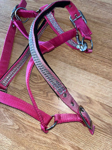 Pink Bling Headcollar Full