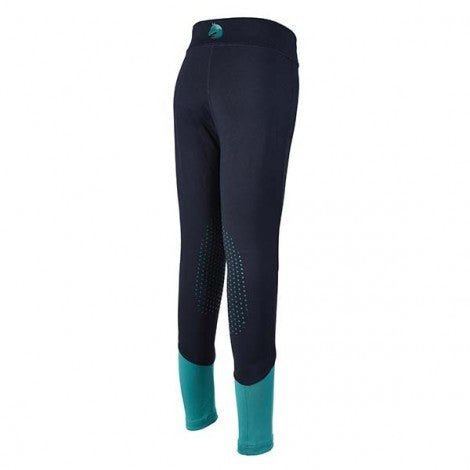 ELICO CHARLIE RIDING TIGHTS (NAVY/TEAL)