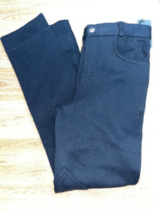 Hy Equestrian Melton Children’s Jodphurs Navy Size 28