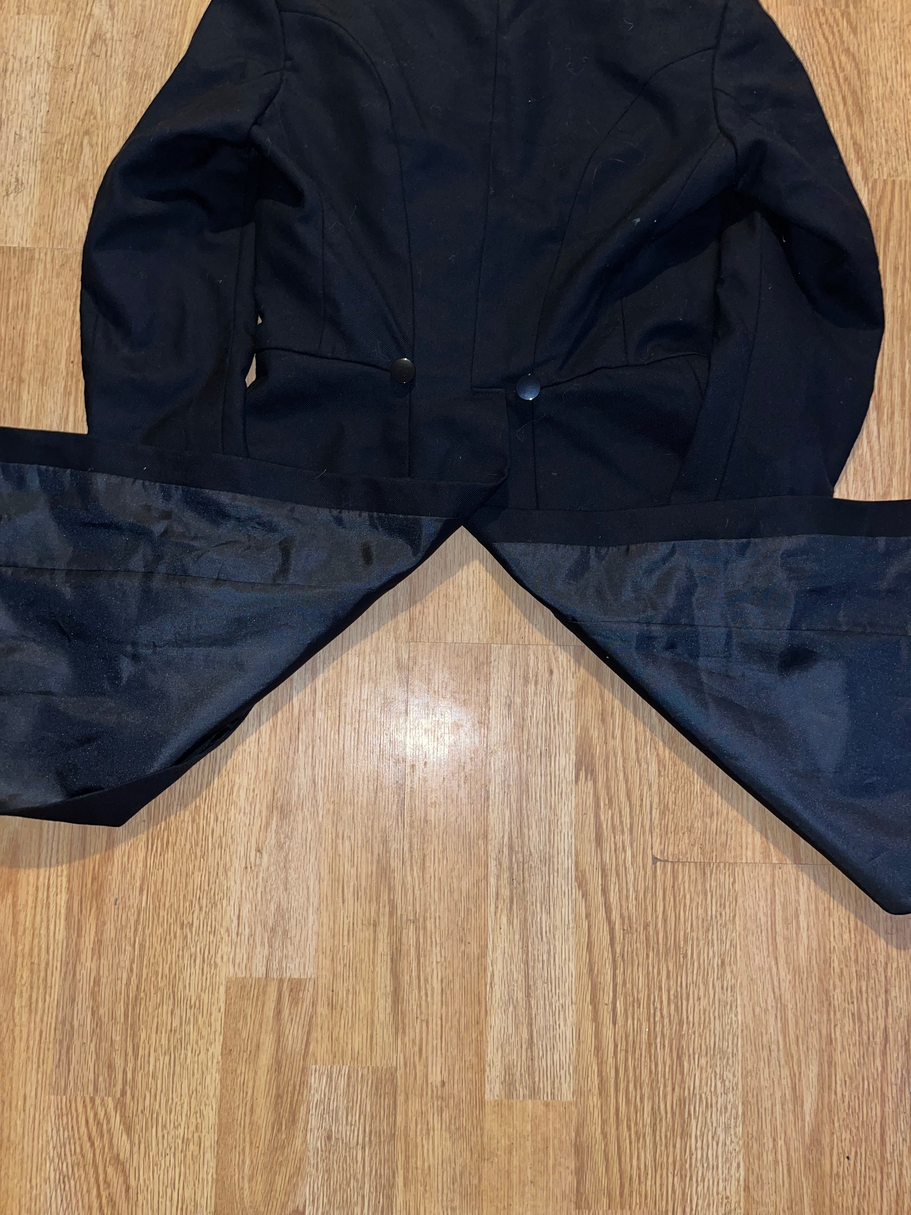 Dressage Long Tail Show Jacket Size 34