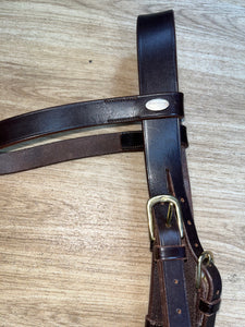 John Whitaker Brown Bridle With Reins  Cob #6