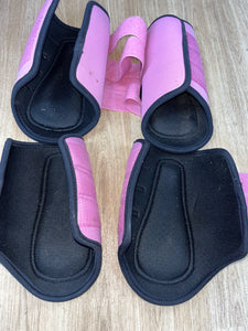 Legacy Set Of Brushing Boots Fronts Size 3 Backs Size 2