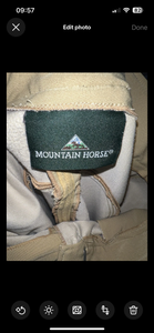 Mountain Horse 28” Beige Breeches - Free Post Hunt Showing