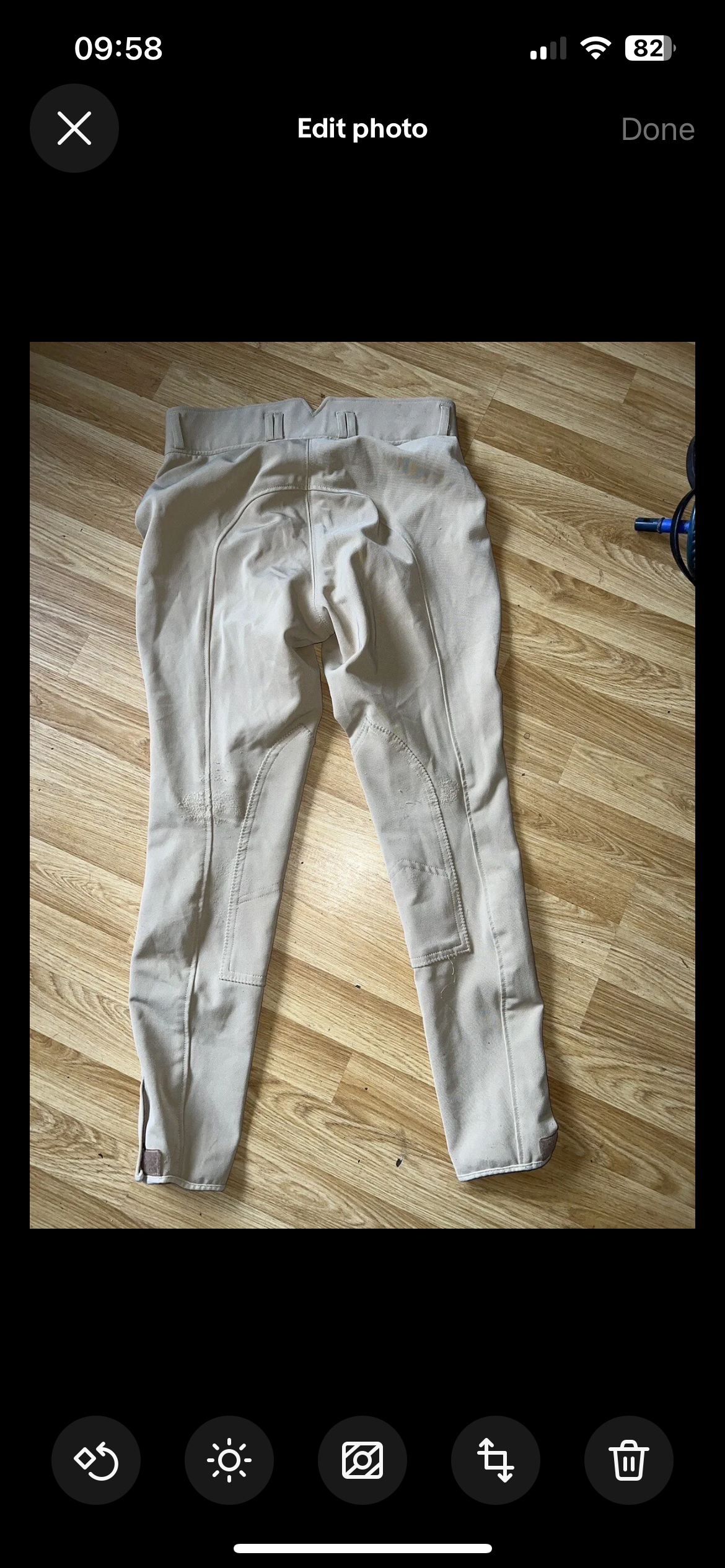 Mountain Horse 28” Beige Breeches - Free Post Hunt Showing