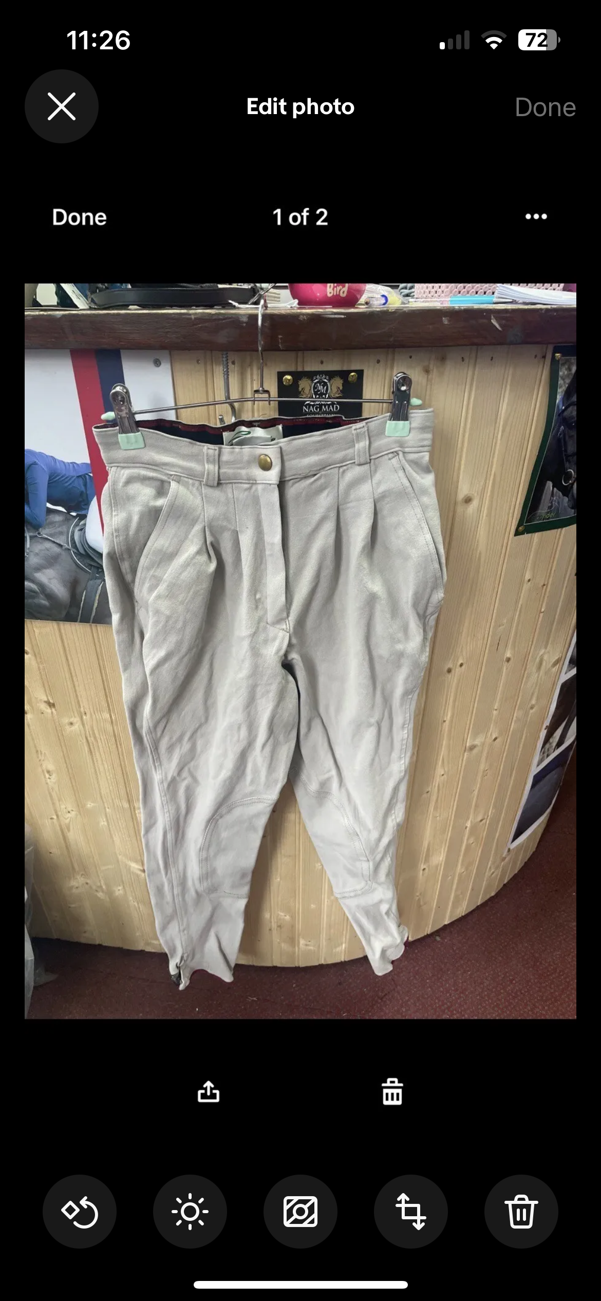 Saddle Master Breeches ,size26”