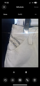 Tattini White Breeches Size 26”